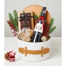 Joyful Wine with Sweets Gift Box