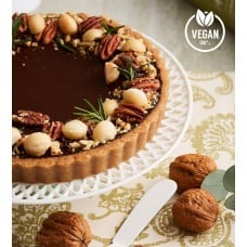 Healthy Dark Chocolate Tart