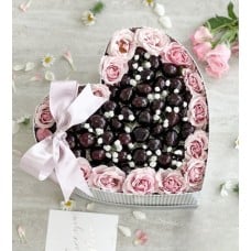 Flower & Cherry Heart Gifts Box
