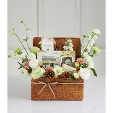 Natural Spa & Wellness Gift Basket