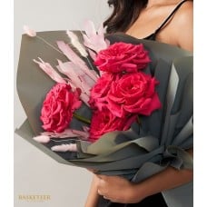 Fierce Fuchsia Elegance Bouquet