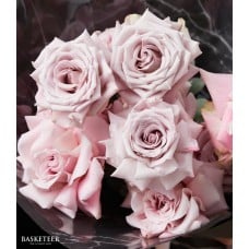 Soft Pink Roses Elegance Bouquet