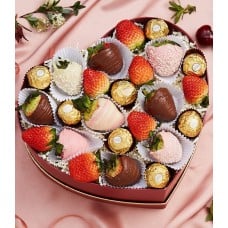 Chocolate Covered Strawberry & Chocolate Gift Box