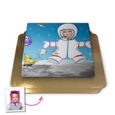 Astronaut Face Cake (Medium (12 Servings))