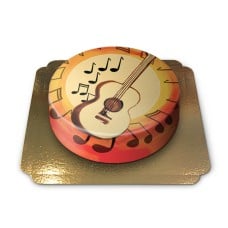 guitar cake (Small (6 Servings))