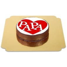 Heart for Papa Sachertorte