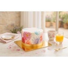 Deluxe Flower Cake (Small (18 cm (12 servings)))