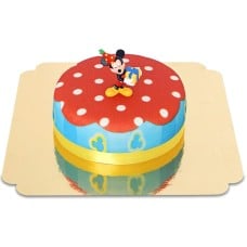 Mickey Mouse on Party Cake (Small (6 Servings))
