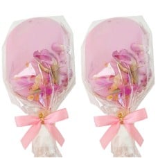 Pink Rose Petal Cake Popsicles (10 pieces)