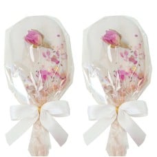 White Rose Petals Cake Popsicles (10 pieces) — white