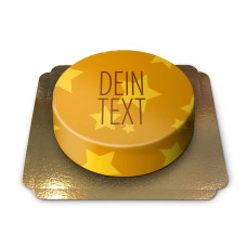 Stars pattern cake (Small (6 Servings))