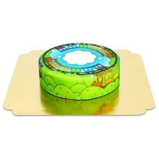 Train cake for kids (Small (6 Servings))