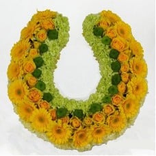 Funeral Flowers - Horseshoe