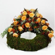 Funeral Flowers - Natural (Medium)