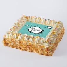 Thank you cake (8 people)