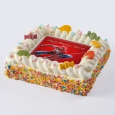 Spiderman cake (8 people)