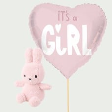 It's a girl with Miffy