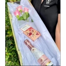 Pastel Roses Gift Box