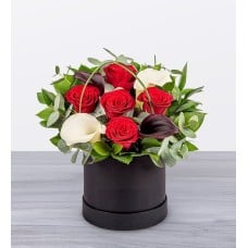 Scarlet Noir Hatbox