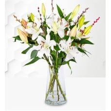 Luxury Ivory Lilies (Standard)
