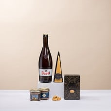 Duvel Belgian Beer, Cheese & Pate