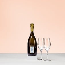 Pommery Cuvee Louise Millesime & 2 Glasses