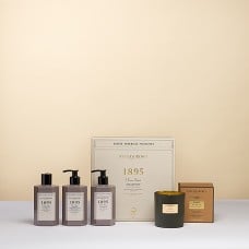 Atelier Rebul : 1895 gift box & Hemp Leaves scented candle