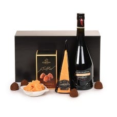 Vranken Ratafia Champenois, cheese and truffles
