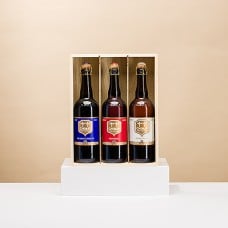 Chimay Beer Tasting in Wooden Crate
