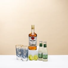 Bacardi Dark & Stormy Gift Box