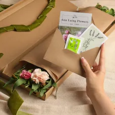 Seasonal Letterbox Flower Bouquet