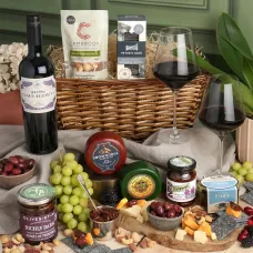Luxury Wine, Cheese and Rillette Hamper