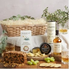 Premium Whisky &amp; Food Gift Basket