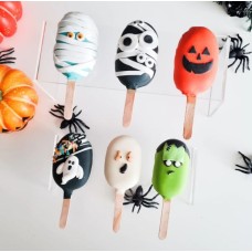 Halloween Cakesicles