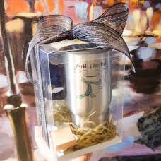 World's Best Dad Travel Mug With Box Wrapping & Patchi