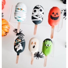 Halloween Cakesicles