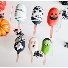 Halloween Cakesicles
