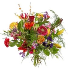 Bouquet Glorious Colored Flowers (Small)