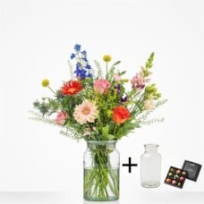 Bouquet for Mother + Happy Heart (medium)