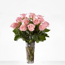 Bouquet "Sweetheart roses" (12 roses + Greens.)