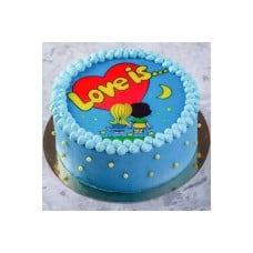 Cake "Love is..."