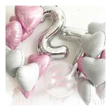 Birthday Balloons with Numbers