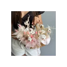Basket of Dried Flowers