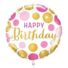 Balloon Birthday Glitter