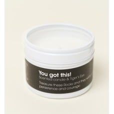 Rockstyle Scented Candle with Tiger Eye - You Got This
