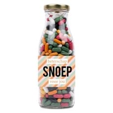 Candy jar Get well soon for you licorice sticks