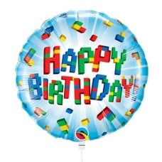 Balloon Birthday Lego Blocks
