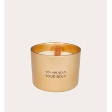 MyFlame Scented Candle You Are Gold Solid Gold