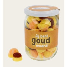 Candy Jar You Are Worth Gold!