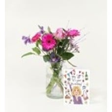 Mailbox Flowers Sweet Purple